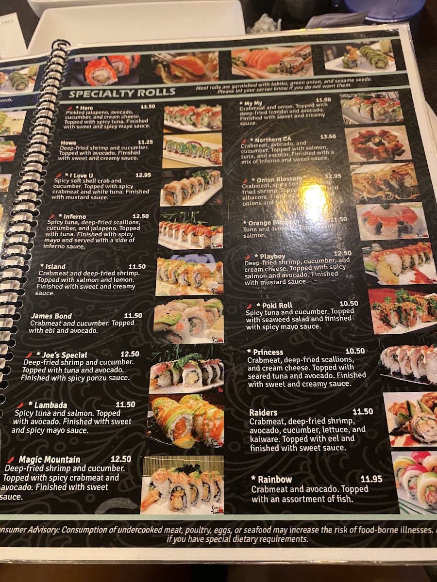 Sushi Hook Menu - Image 2